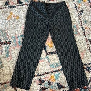 Talbot's Black Polka Dot Pants